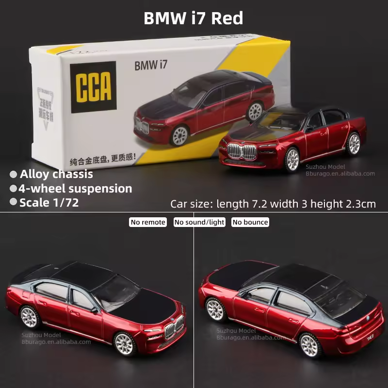 CCA BMW I7 Red