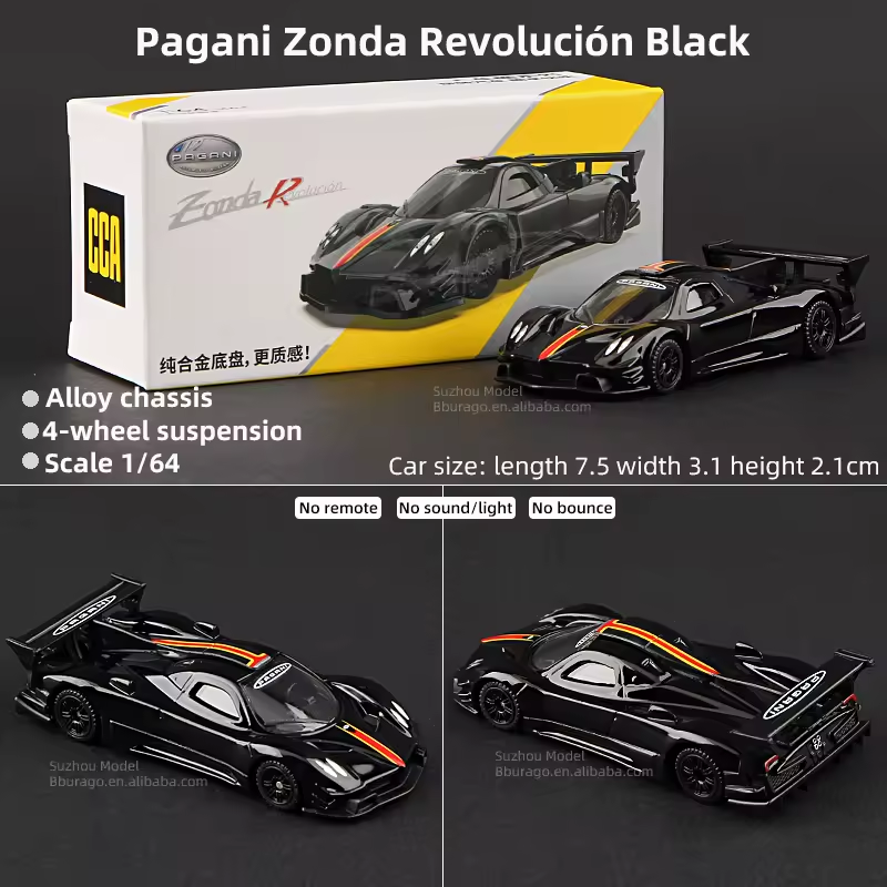 CCA Pagani Zonda Revolution Black