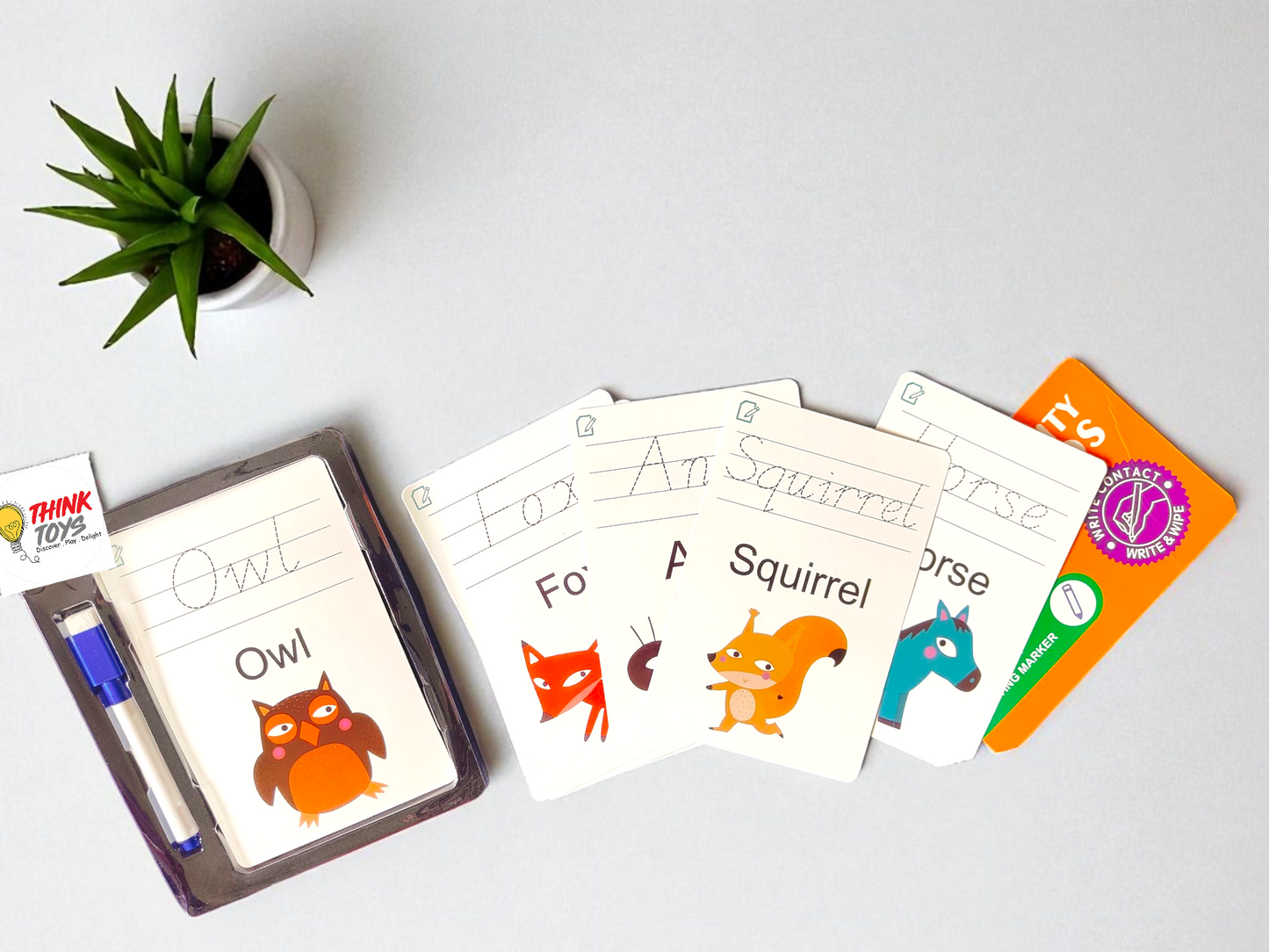 Write and Wipe Activity Cards - Numbers and Words
