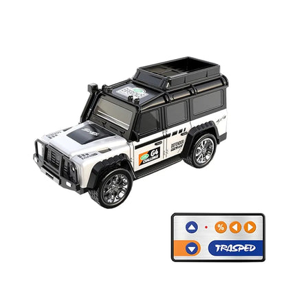Mini Alloy Off-Road RC Car for Kids 6+ 1:64 Scale Remote Control Car , 2.4Ghz, Type C - USB Rechargeable
