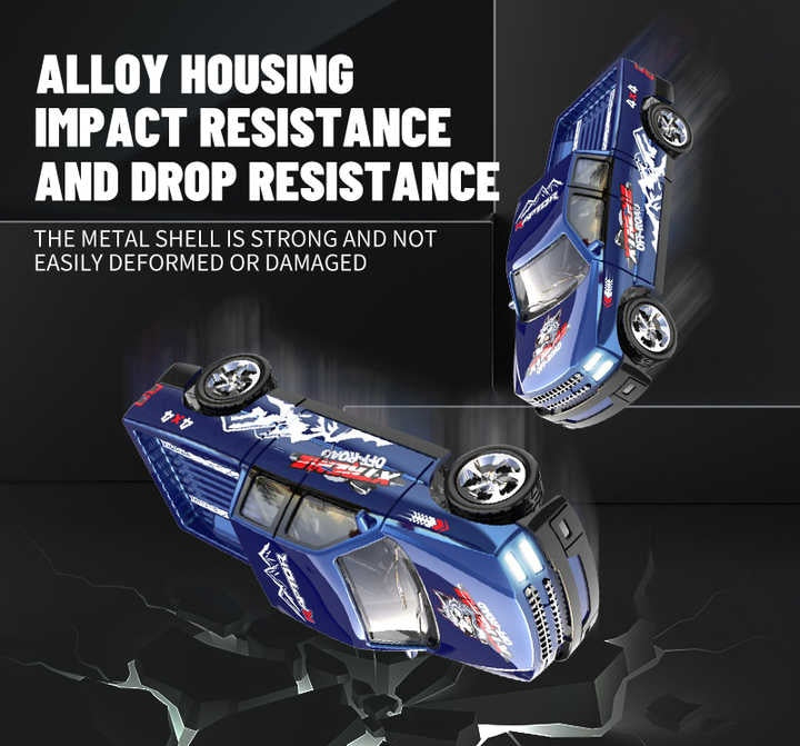 Mini Alloy Off-Road RC Car for Kids 6+ 1:64 Scale Remote Control Car , 2.4Ghz, Type C - USB Rechargeable