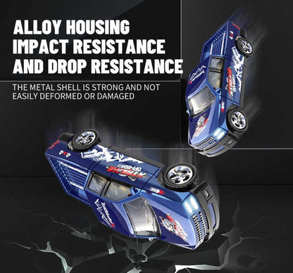 Mini Alloy Off-Road RC Car for Kids 6+ 1:64 Scale Remote Control Car , 2.4Ghz, Type C - USB Rechargeable