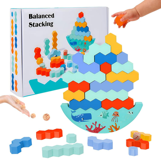 Balanced Stacking Blocks Game