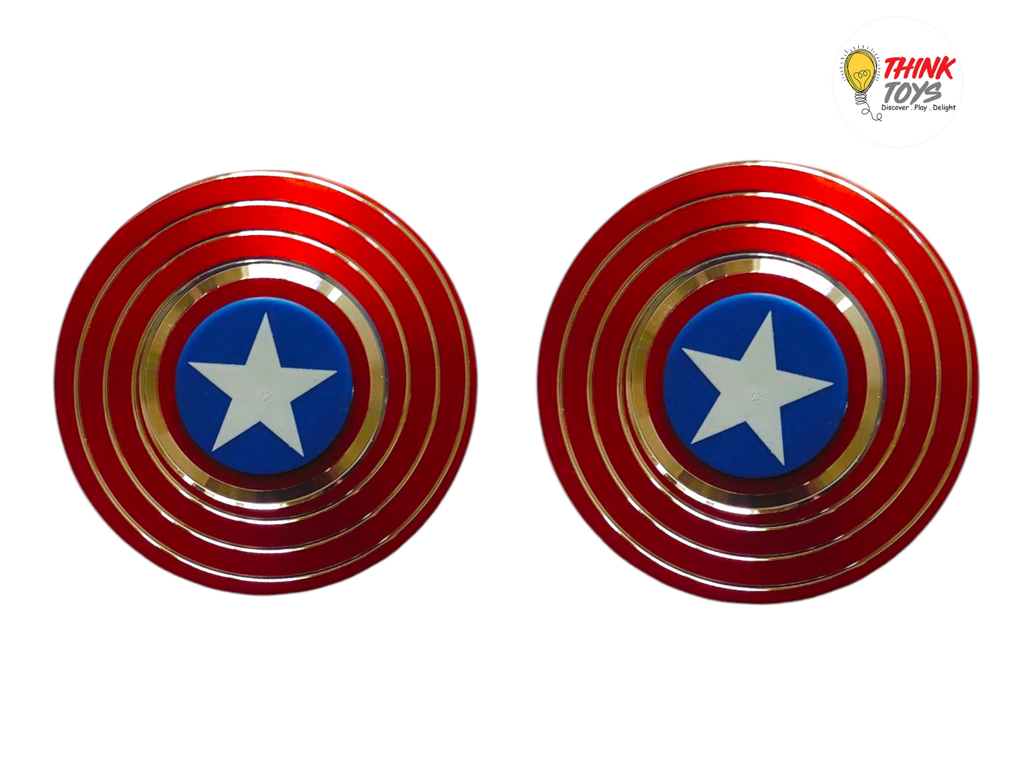 Super Hero Theme Metal Spinners (Random Pack of 1)