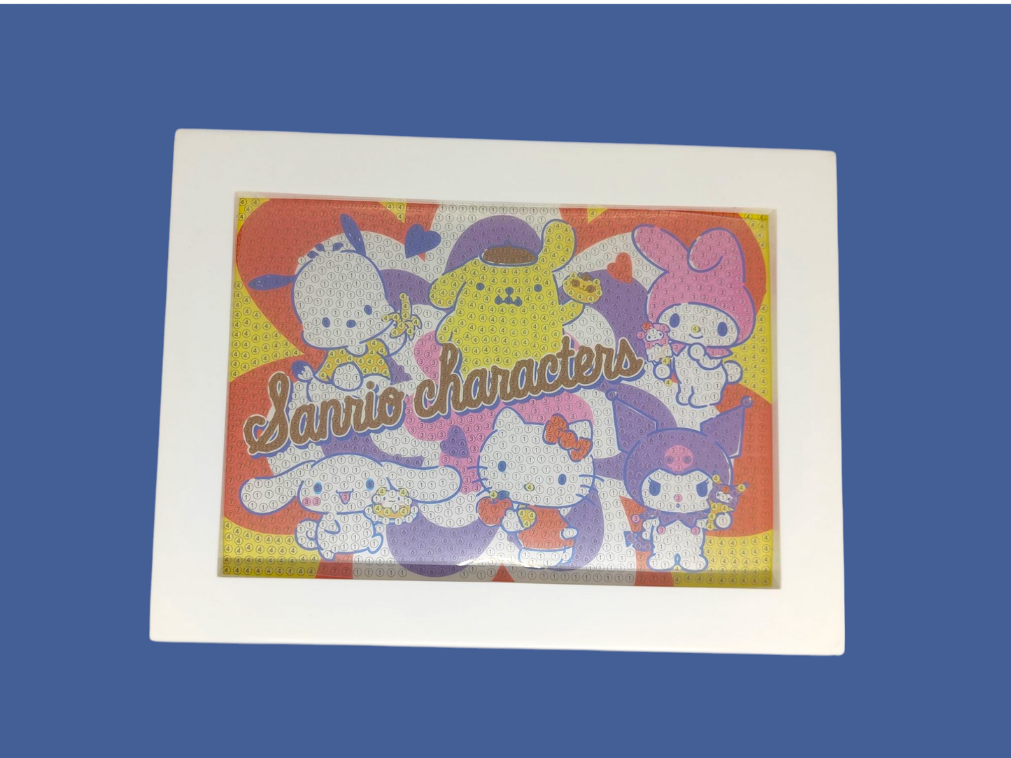 Cartoon Themed - DIY Diamond Art Photoframe Kit (random pack of 1)