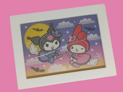 Cartoon Themed - DIY Diamond Art Photoframe Kit (random pack of 1)