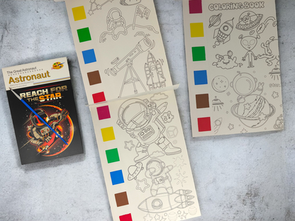 Theme based Water Coloring Books ( Pack of 4)