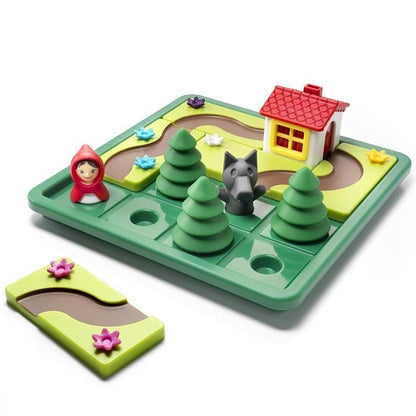 Little Red Riding Hood and Wolf Puzzle