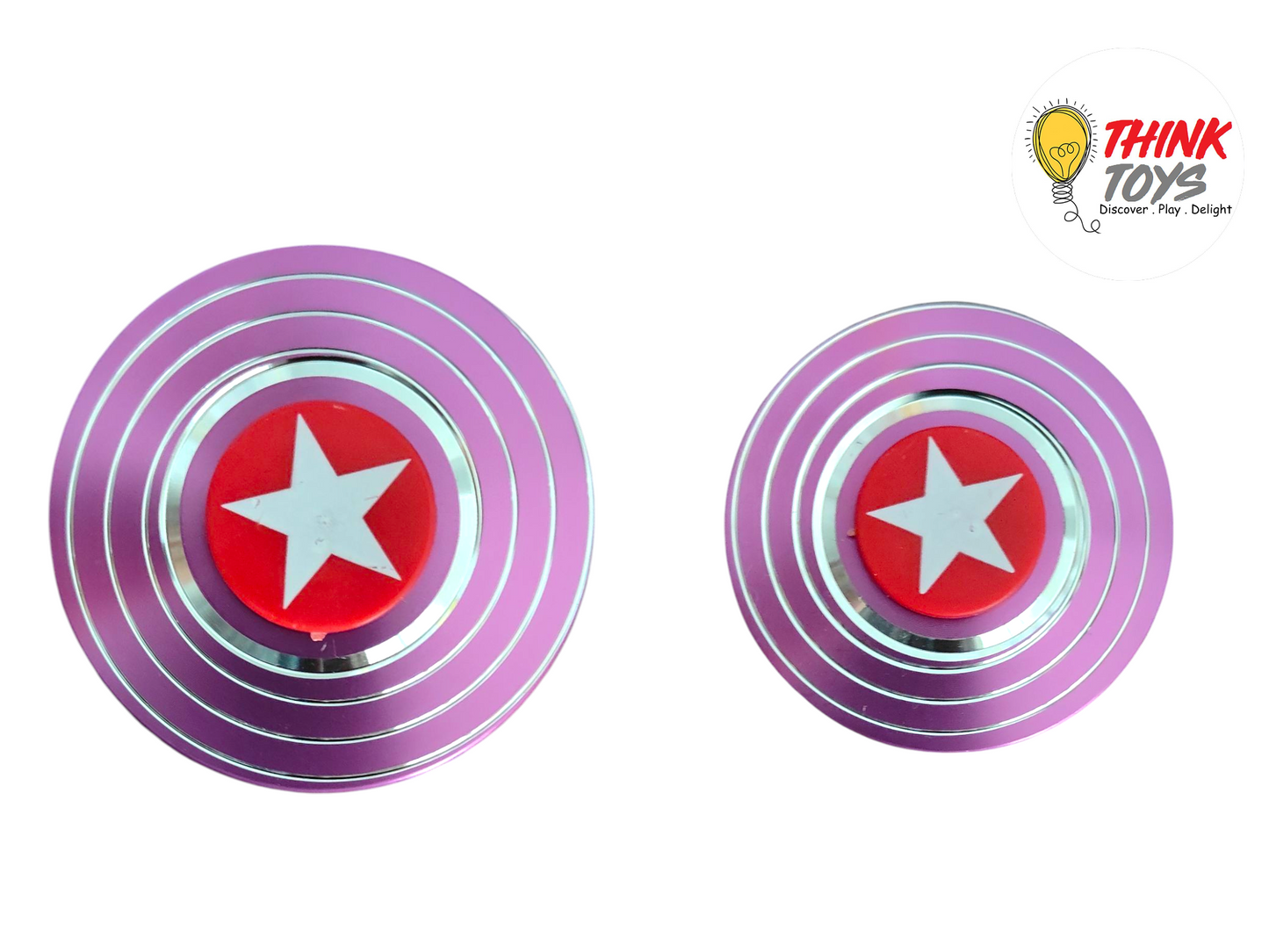 Super Hero Theme Metal Spinners (Random Pack of 1)