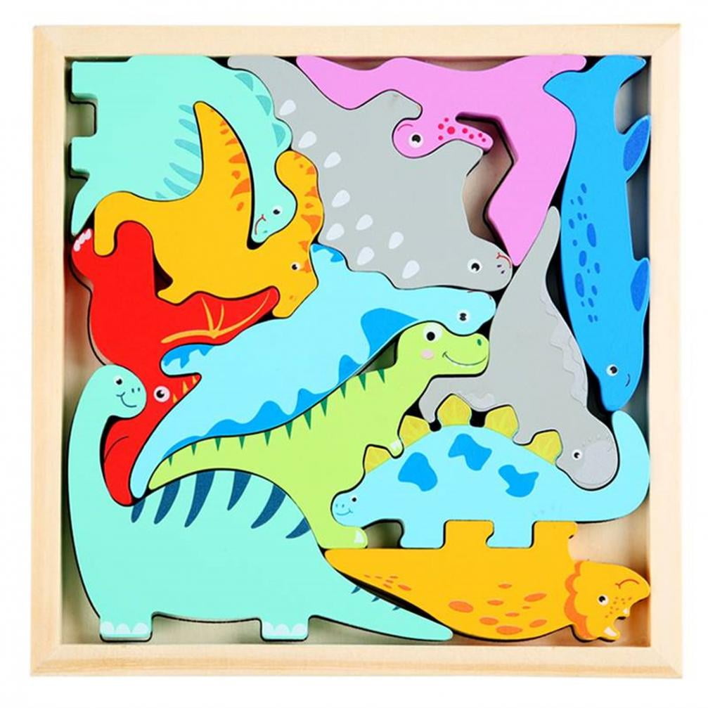 3D Wooden Framed Puzzles