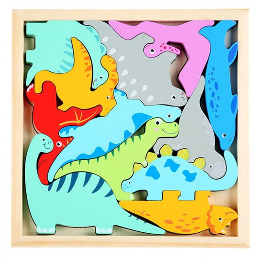 3D Wooden Framed Puzzles