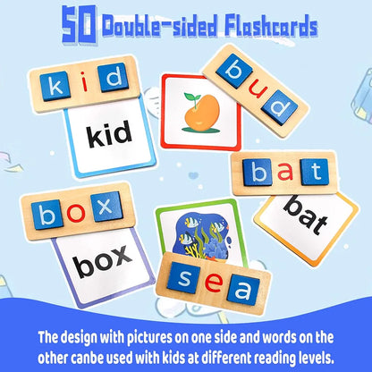 Wooden Reading Blocks