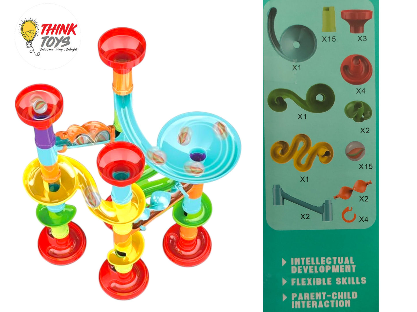 Building Block Maze - 50pcs