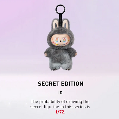 Cute monster blind box surprise plush toy bag charm( random pack of 2)