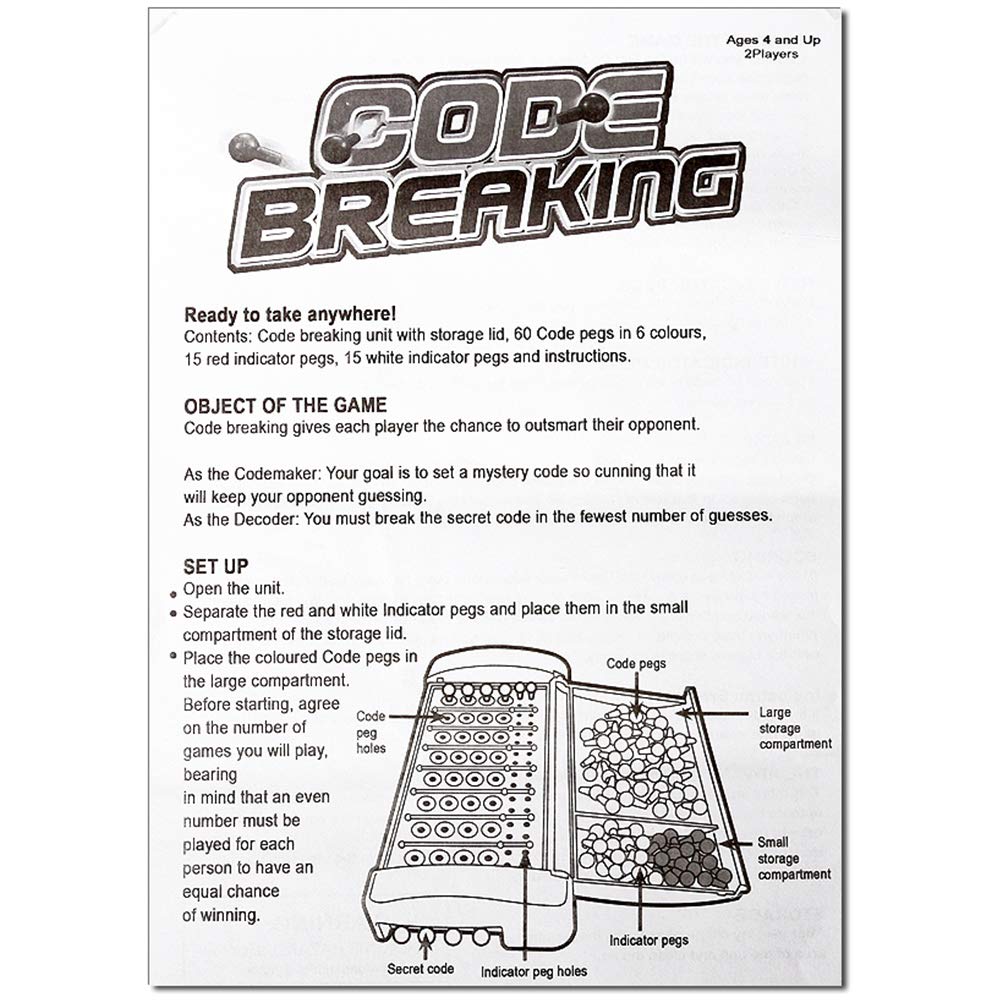 The Classic Code Breaker Game