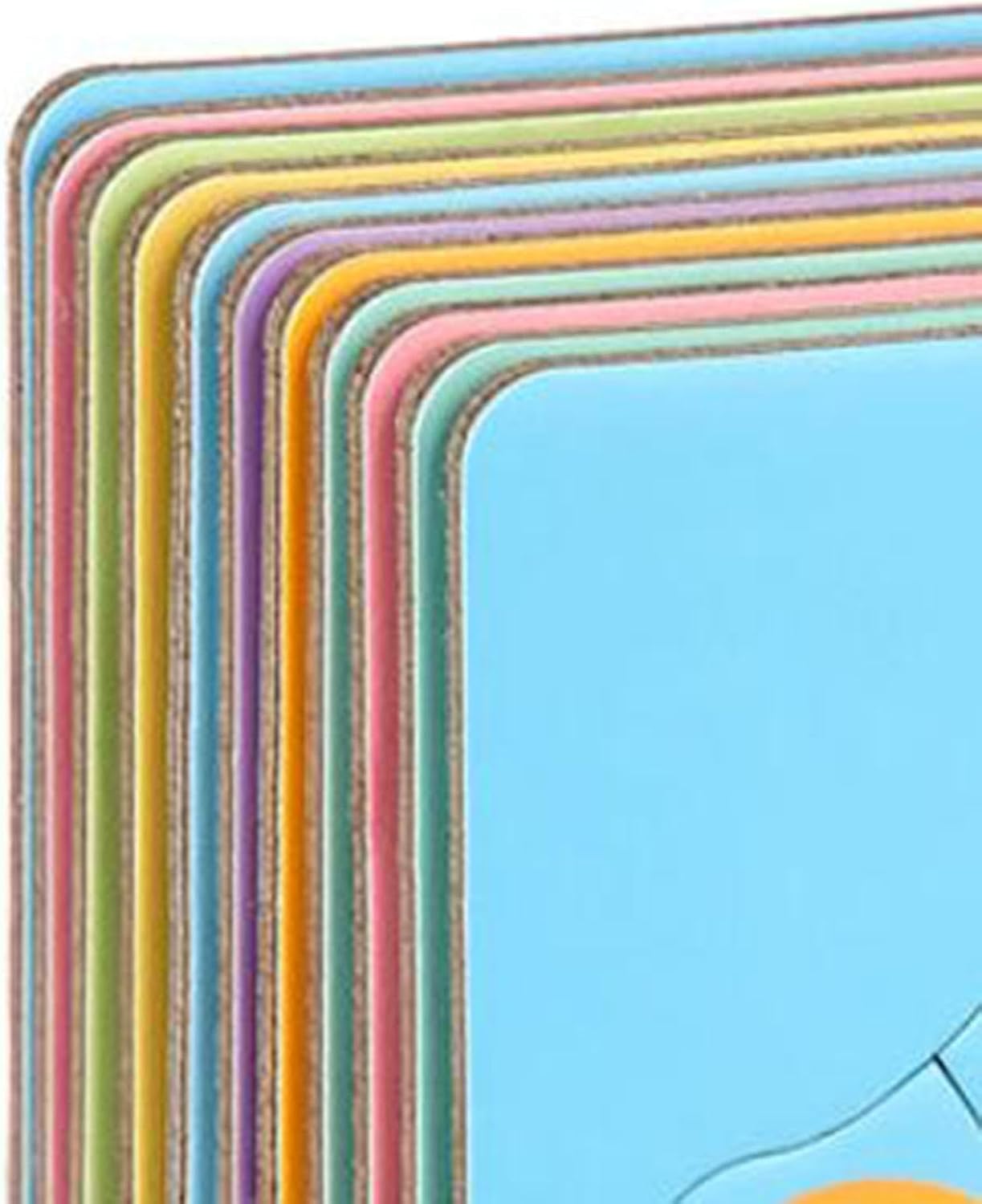 Theme Based  - Vibrant Colored Matching Puzzle Cum Drawing Cards