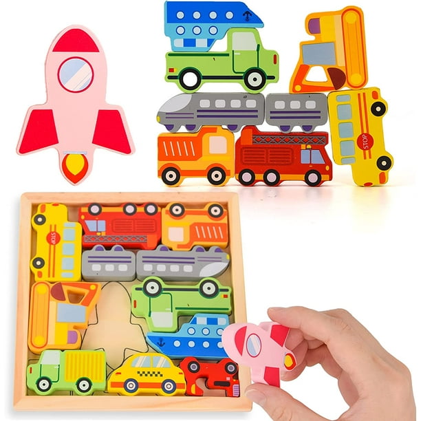 3D Wooden Framed Puzzles