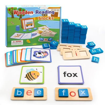 Wooden Reading Blocks