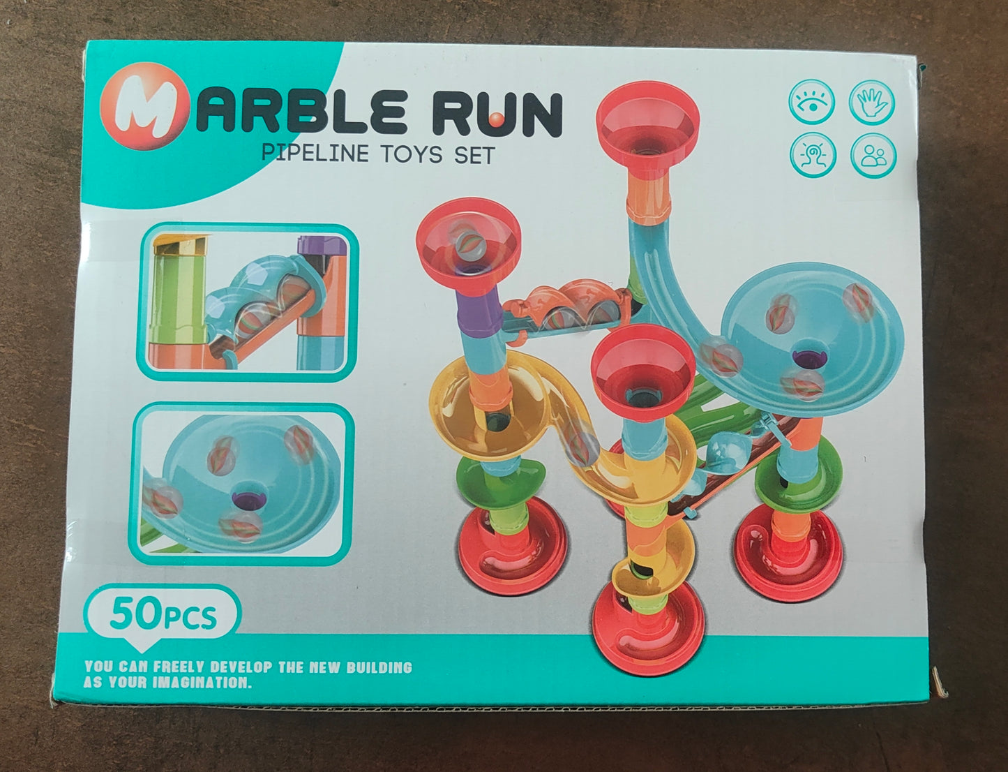 Building Block Maze - 50pcs