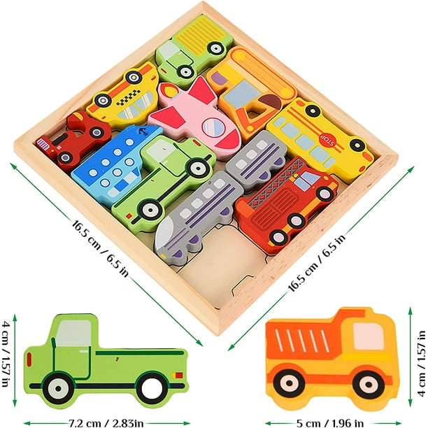 3D Wooden Framed Puzzles