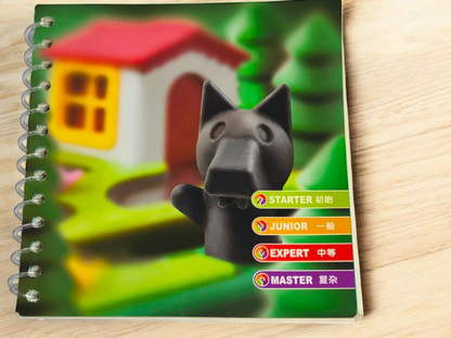 Little Red Riding Hood and Wolf Puzzle