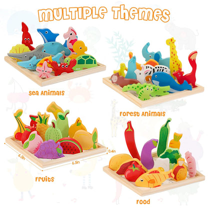 3D Wooden Framed Puzzles