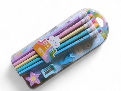 Mermaid Theme multicolor Stationery Gift Set