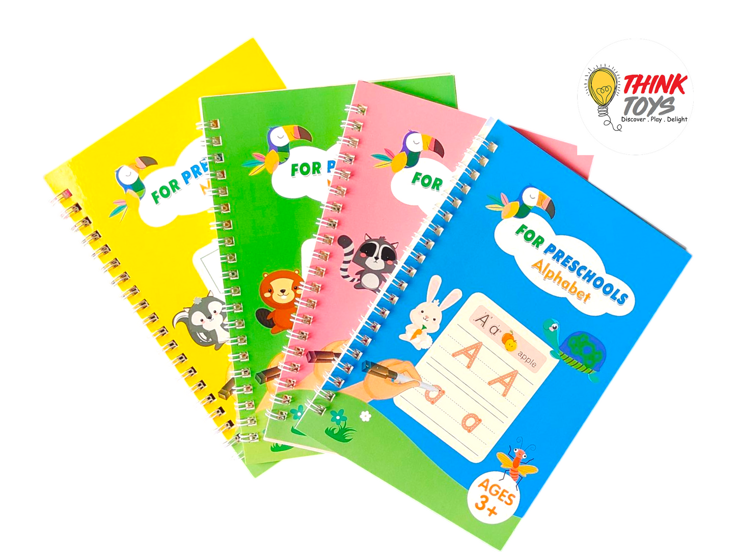 Write n Wipe Activity Books (pack of 4)