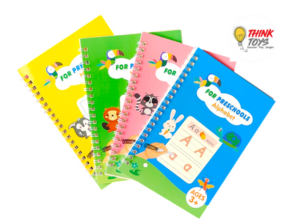 Write n Wipe Activity Books (pack of 4)