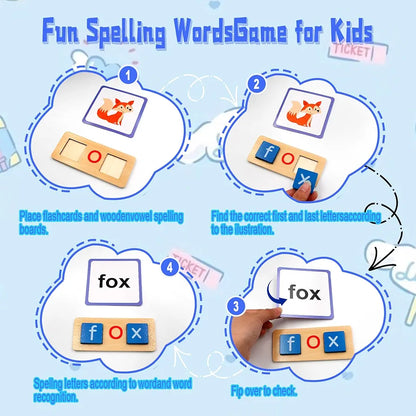 Wooden Reading Blocks